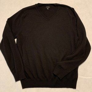 Apt 9 Merino Wool V-Neck Sweater, Size Medium